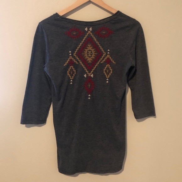 JW Los Angeles Johnny Was Embroidered Top - Picture 3 of 6